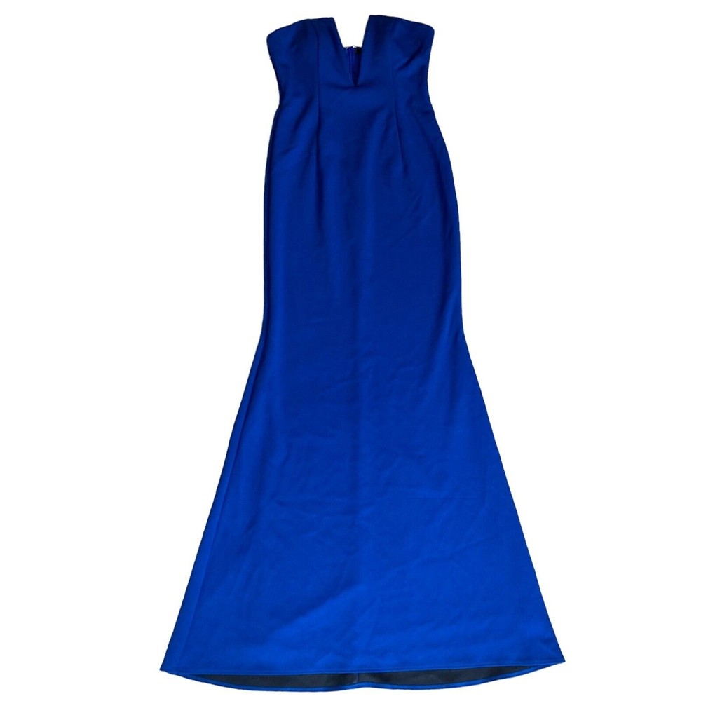 Katie May Crush Gown Women's Size Medium Formal Dress Ocean Blue NWT $295